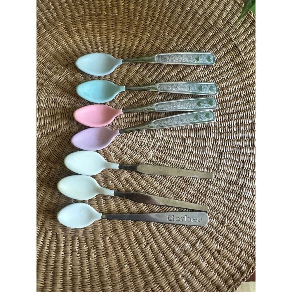 7 piece Gerber vintage children’s spoons